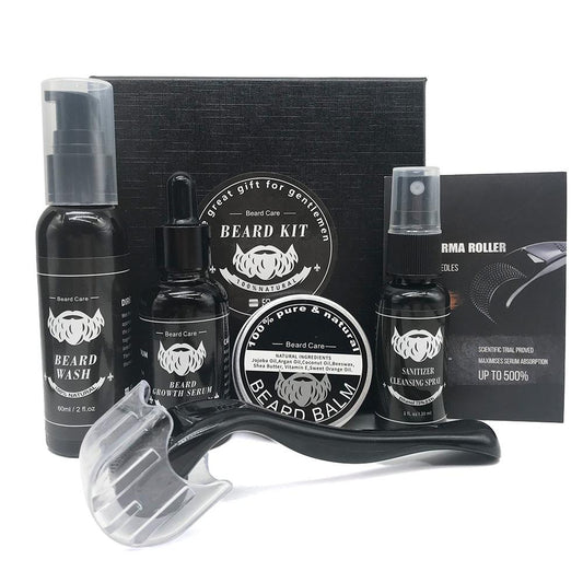 BEARD GROWTH KIT DERMA ROLLER