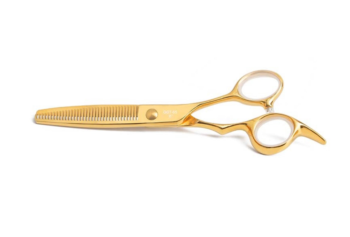 CRANEO GOLD GEOMETRIC THINNING SCISSORS 6″